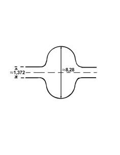 Pas zębaty obustronny D8M 1600 Fenner 2