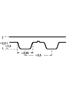 Pas napędowy T5 630 Fenner 2