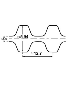 Pas zębaty obustronny DH 630 Optibelt 2